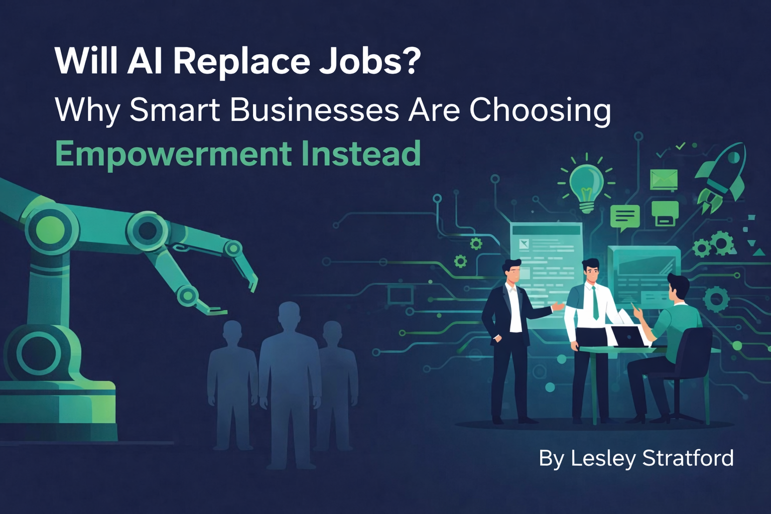 Will AI Replace Jobs? Why Smart Businesses Are Choosing Empowerment Instead
